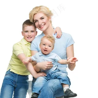 微笑的母子照 微笑的母子照