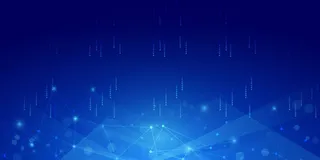 蓝色科技背景PSD素材