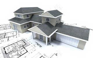 建筑模型CAD图纸高清图片