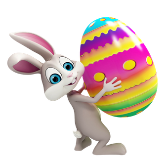 复活节装饰元素插画可爱清新风格贴纸(13)