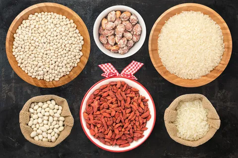 健康食物五谷杂粮坚果