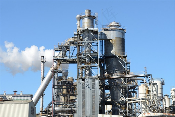 炼油厂工业建筑高清图片素材