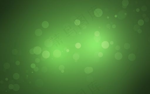 绿色光斑背景图片