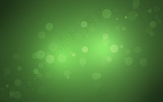 绿色光斑背景图片