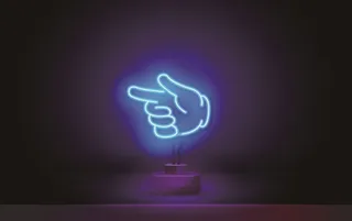 大气霓虹灯图片