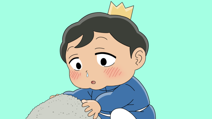 动画片 背景 海报 国王 蓝色 皇冠