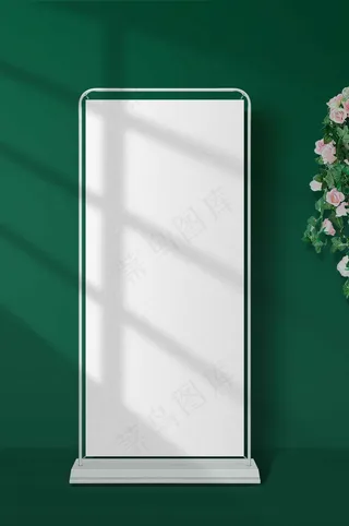 易拉宝样机 易拉宝效果图