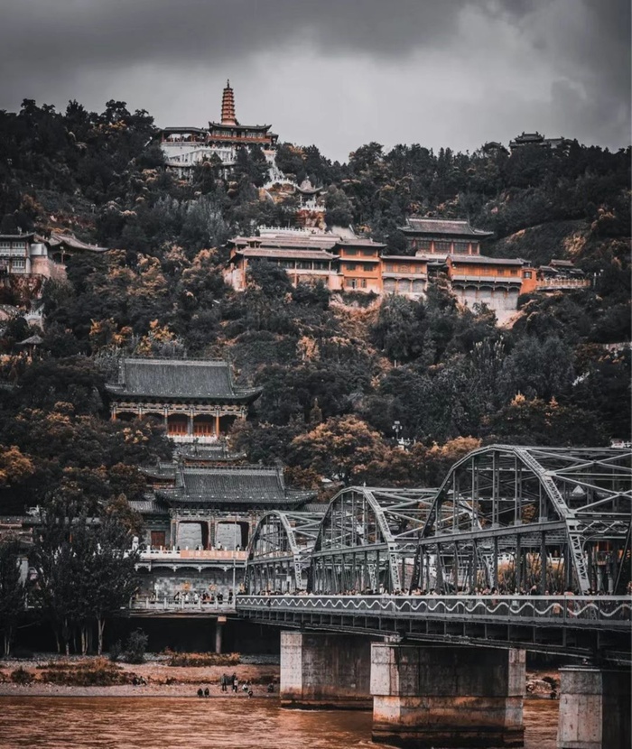 兰州夜景图