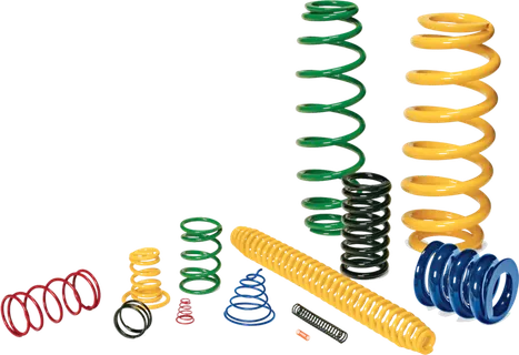 彩色弹簧金属素材