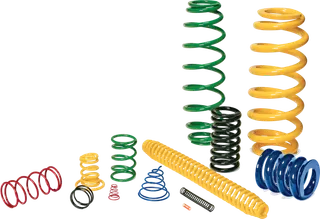 彩色弹簧金属素材