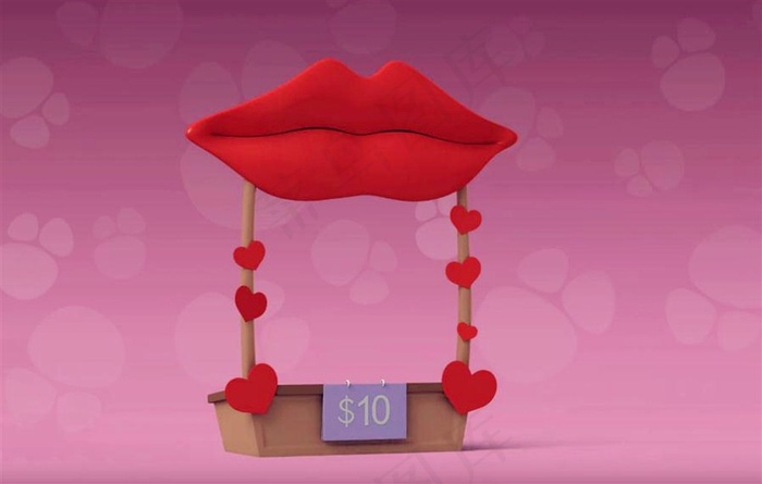 情人节热卖香吻
