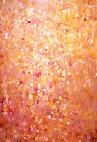 粉黄色几何形状背景