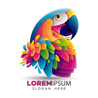 鹦鹉免抠失量图