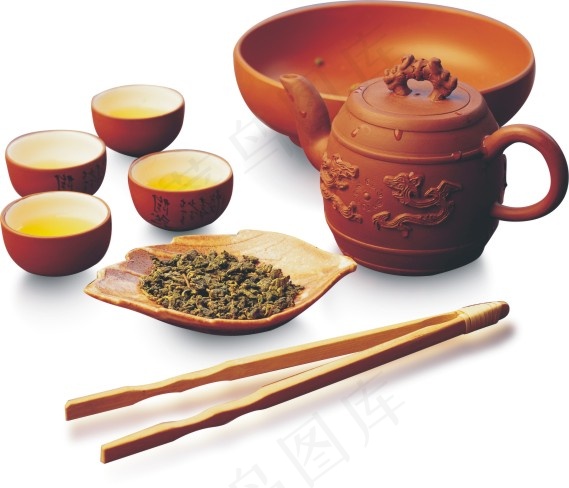 茶杯茶壶茶叶茶碗
