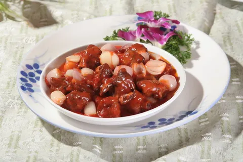 红葱焗肉排38元