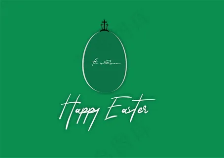 复活节绿色背景广告图片 复活节绿色背景广告图片