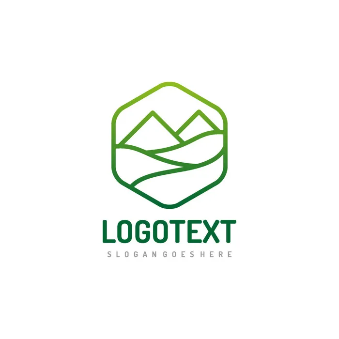 图标标识标志立体几何图形企业商标VI品牌LOGO设计模板AI矢量素材ai矢量模版下载