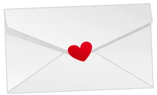 情书信封情人节