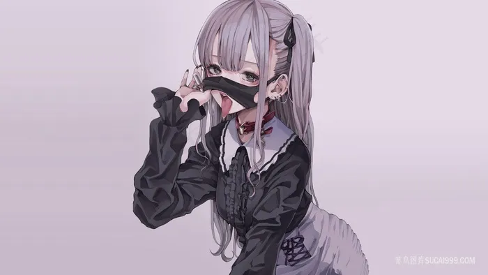 清纯可爱的卡通少女日本动漫图