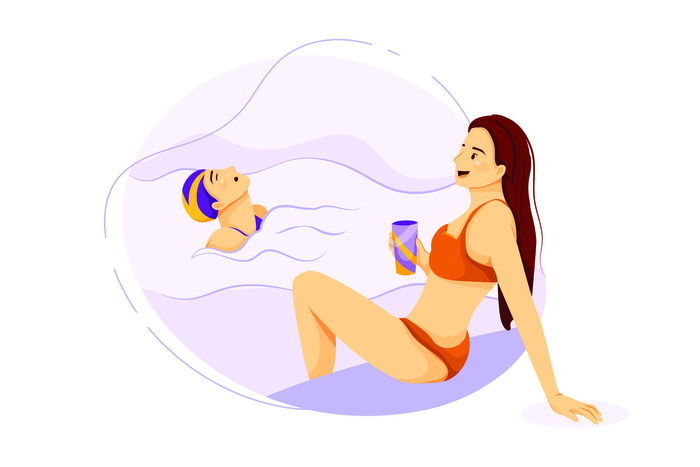 扁平化人物场景办公互联网等距ai矢量设计网页海报UI素材插画