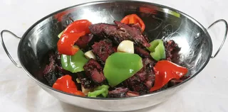 干锅腊狍子肉