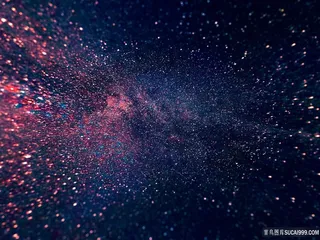星空星尘光点背景图片