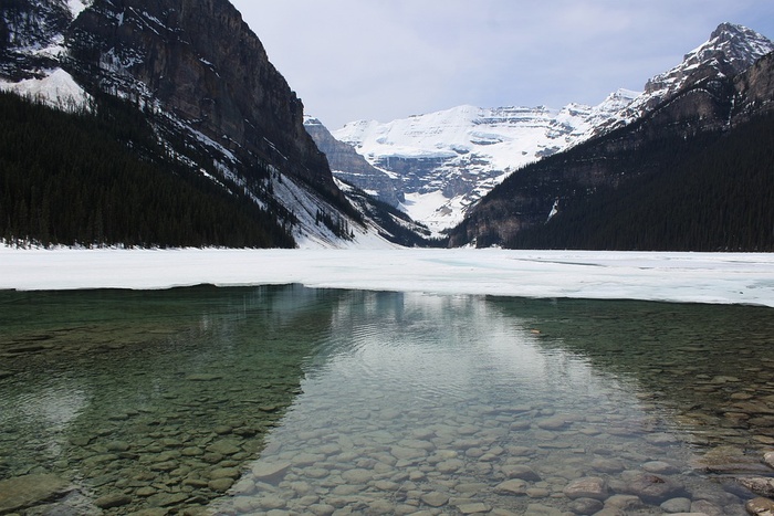 冬天自然背景风景