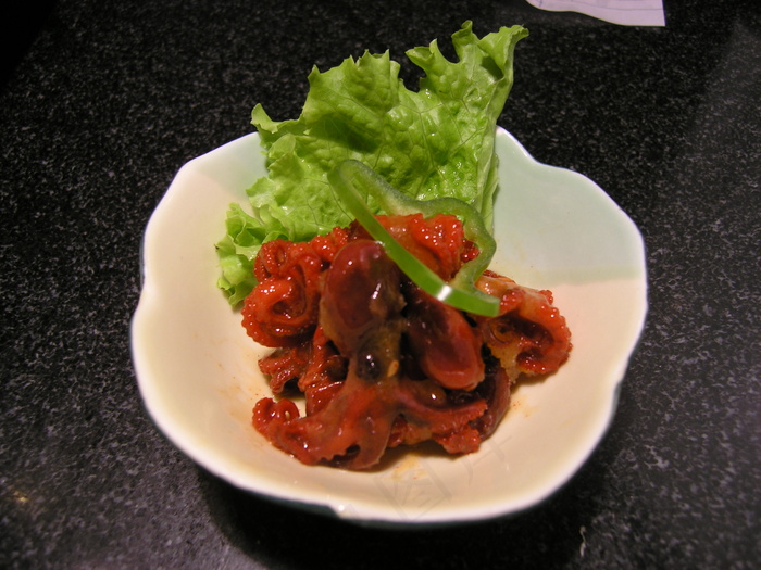 粤菜1382酱拌小章鱼  22元  