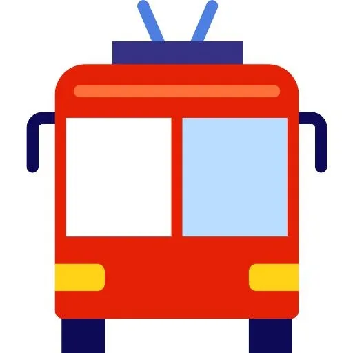 无轨电车 PNG免抠(512x512)