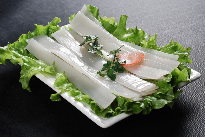 内蒙粉带火锅美食配菜主色面条设计素材