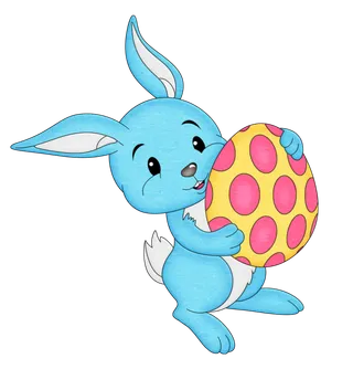 蓝色兔子兔年