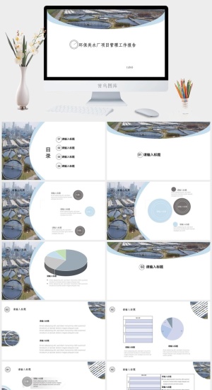 公司企业项目管理流程PPT模板预览图