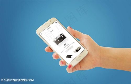 创意商务手机购物高清图片