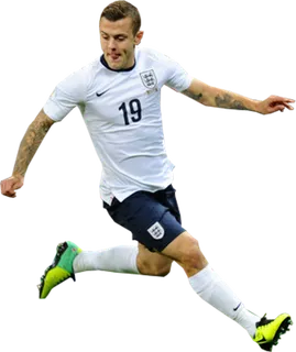 足球运动员踢球射门免抠