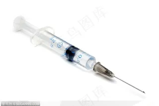 医疗器材-有药水的注射器