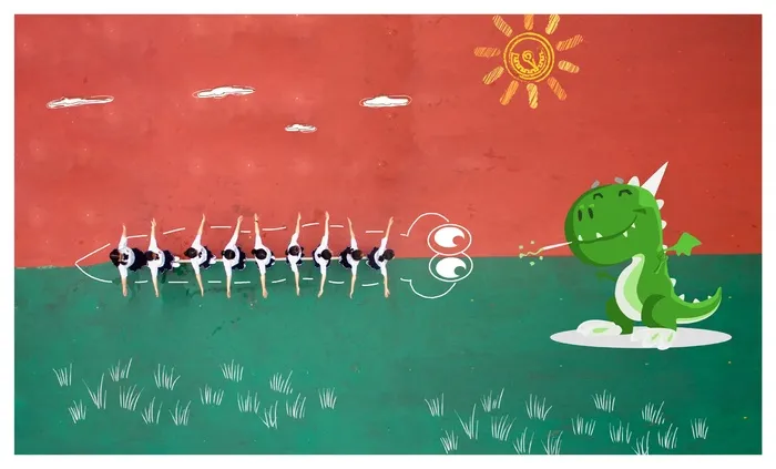 航拍毕业季纪念手绘创意PSD模板-47款psd模版下载