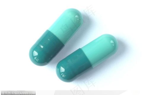 医学药品-并排放着的胶囊