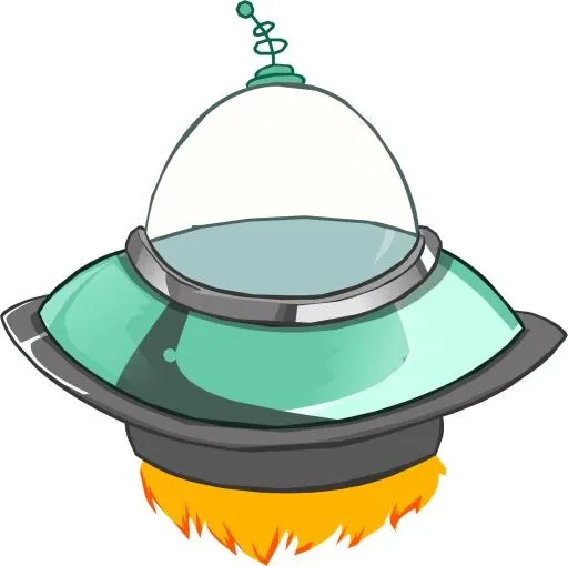 飞碟 PNG免抠(1865x1860)