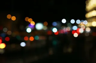 40张城市灯光散景光斑叠加合成背景素材