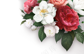 花朵, 装饰性的, 设计, 花的, 春天