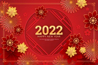 新年海报贺卡红包背景