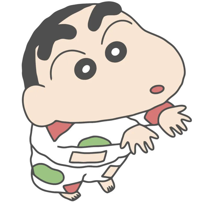 蜡笔小新可爱动画人物免扣素材