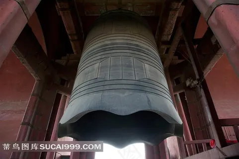 钟鼓楼大钟摄影高清图片