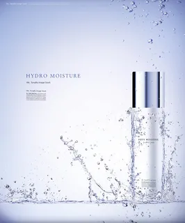 补水|化妆品|海报|模板|化妆品素材