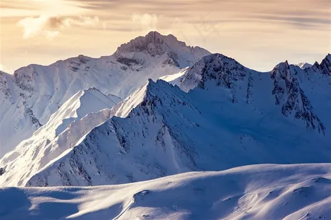 唯美雪山自然景色高清图片 唯美雪山自然景色高清图片