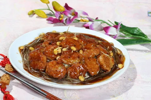 萝卜丸子豆芽