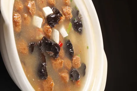 绿豆丸子炖豆腐 (4)