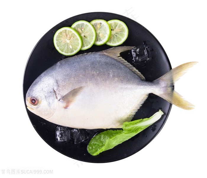 新鲜的鱼食材图片