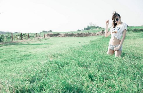 摄影图片人物美女模特照片