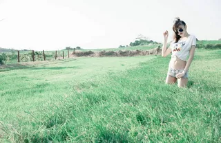 摄影图片人物美女模特照片